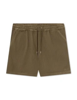 Men Forét Shorts-Dose Corduroy Shorts-Army