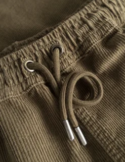 Men Forét Shorts-Dose Corduroy Shorts-Army
