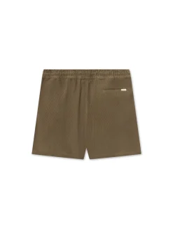 Men Forét Shorts-Dose Corduroy Shorts-Army