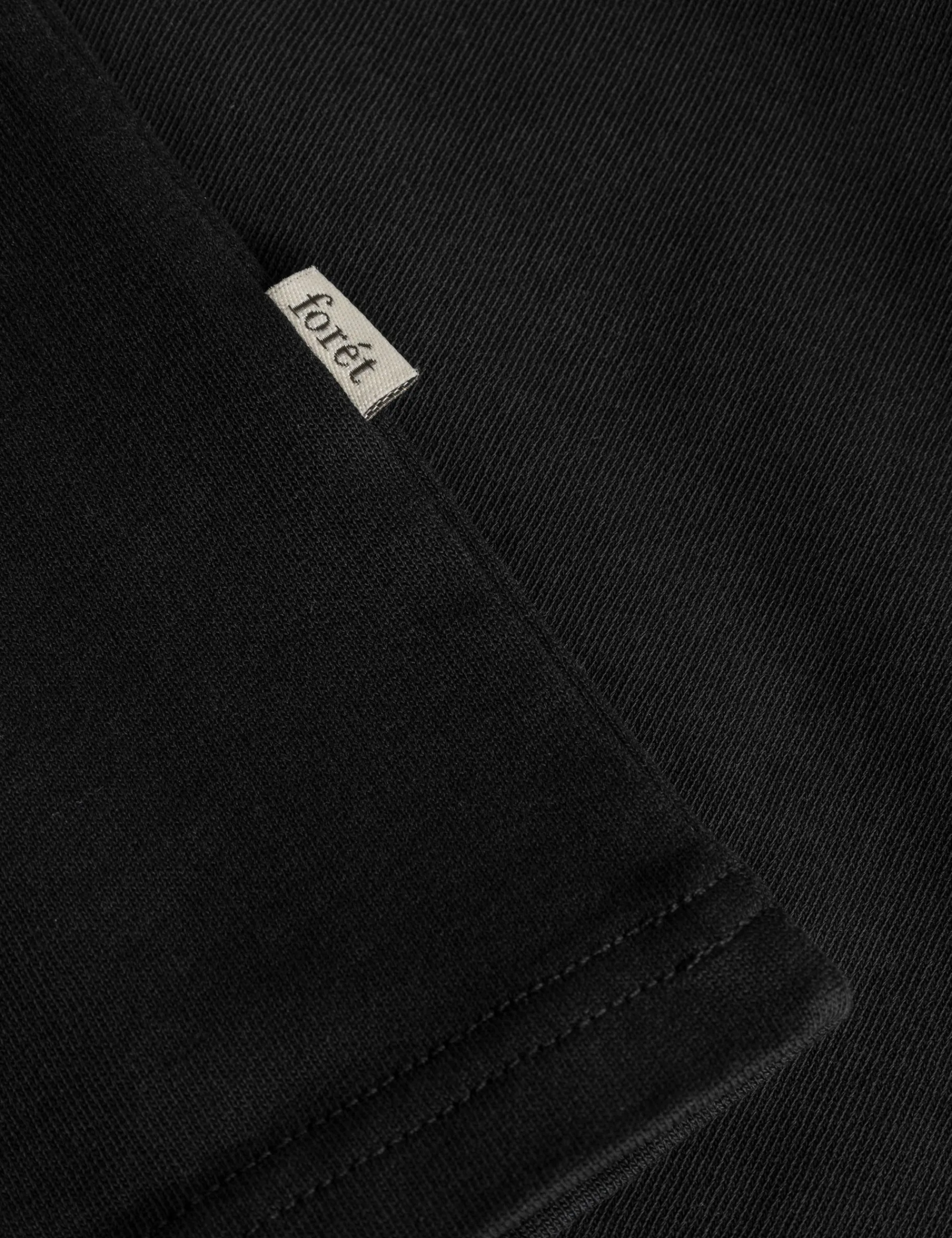 Men Forét T-Shirts-East T-Shirt-Black