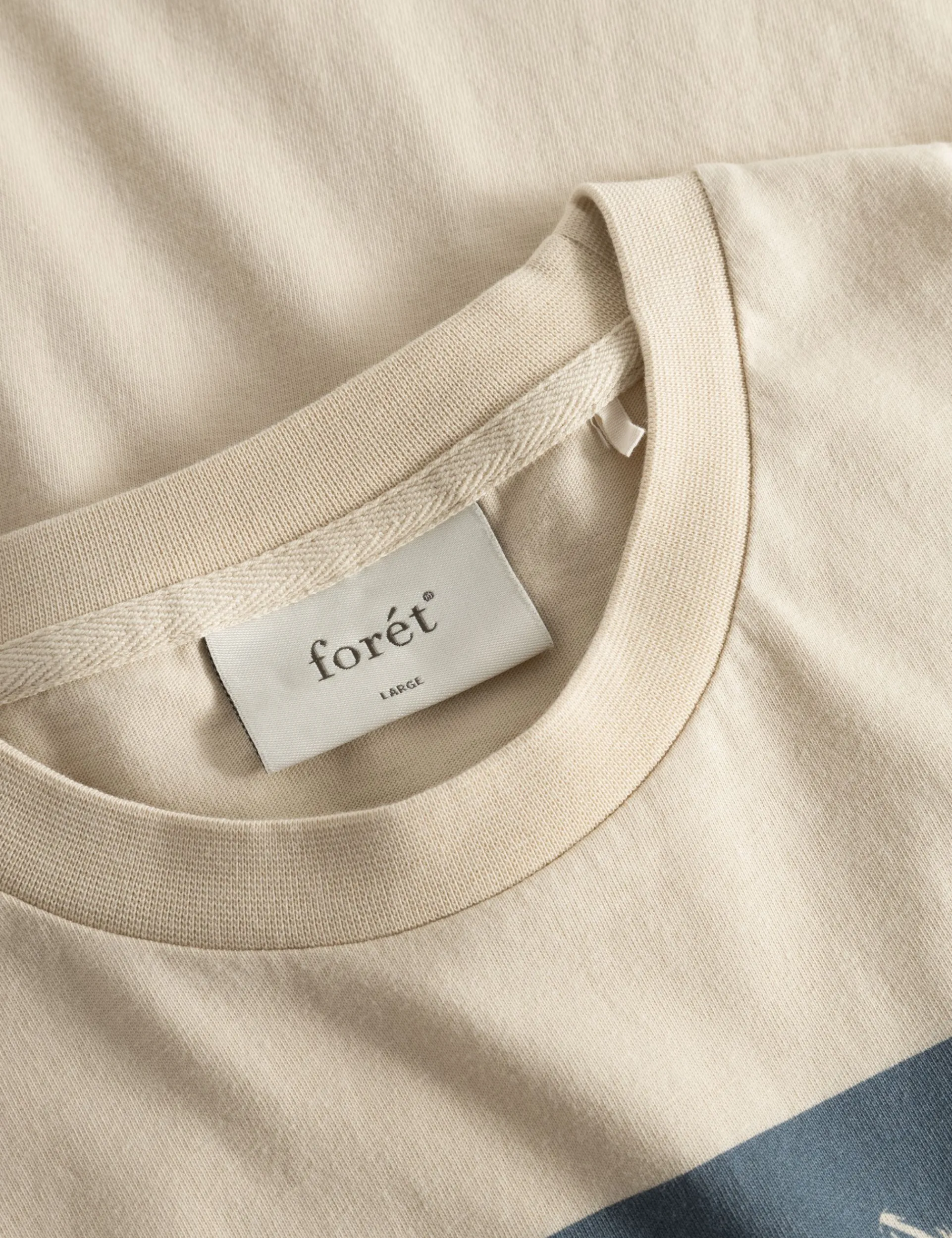 Men Forét T-Shirts-Falls T-Shirt-Oat