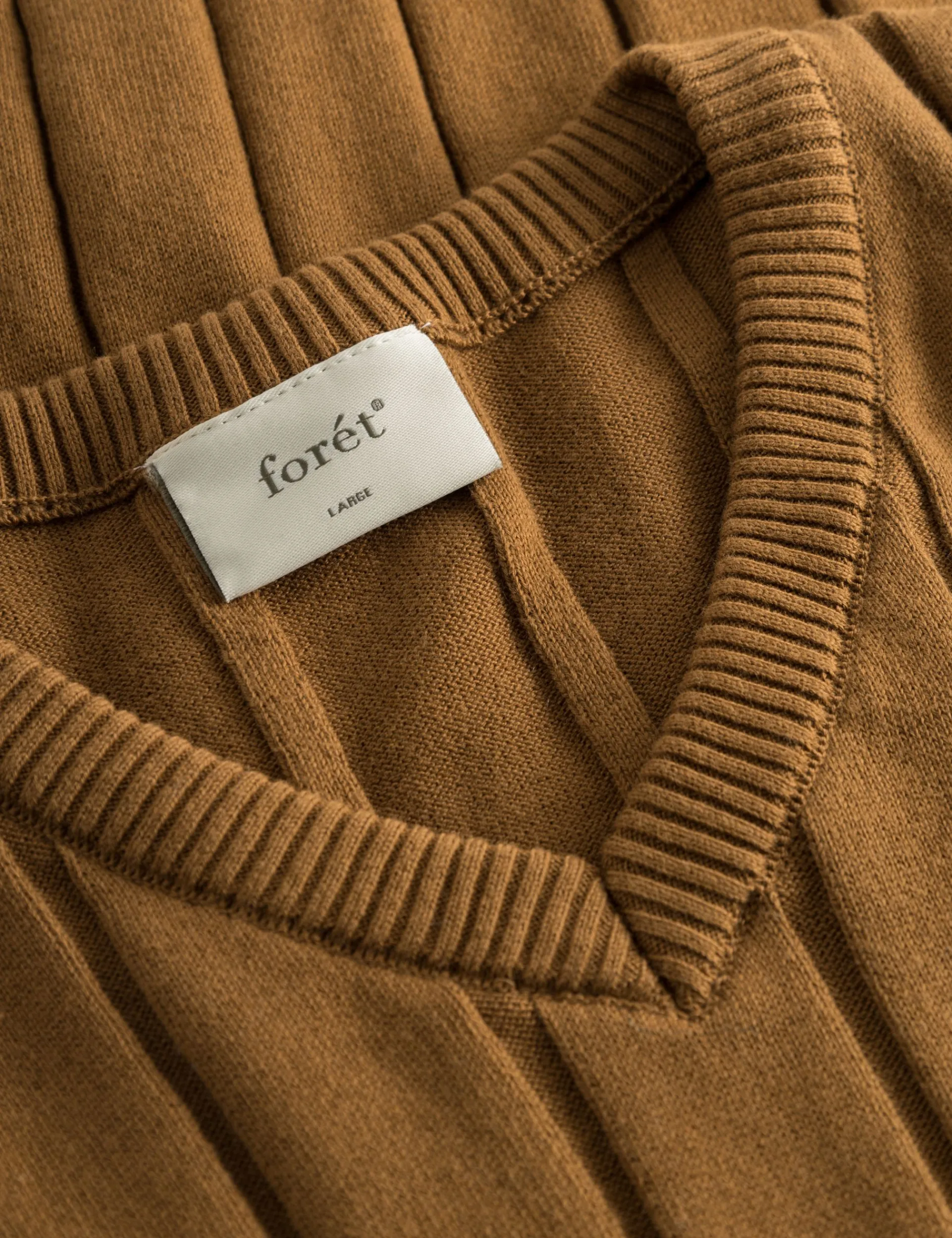 Men Forét Vests-Flume Knit Vest-Rubber