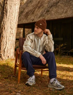 Men Forét Knitwear-Forest Beanie-Brown