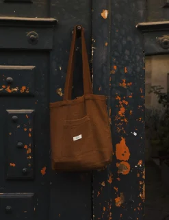 Men Forét Outdoor Goods-Foret Tote Bag-Brown