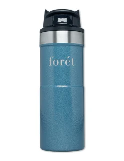 Men Forét Outdoor Goods-Foret X Stanley Trigger-Action Travel Mug 0.35 L-Blue