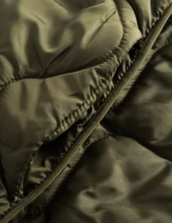 Men Forét Jackets-Fresh Reversible Liner Vest-Army