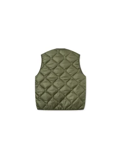 Men Forét Jackets-Fresh Reversible Liner Vest-Army