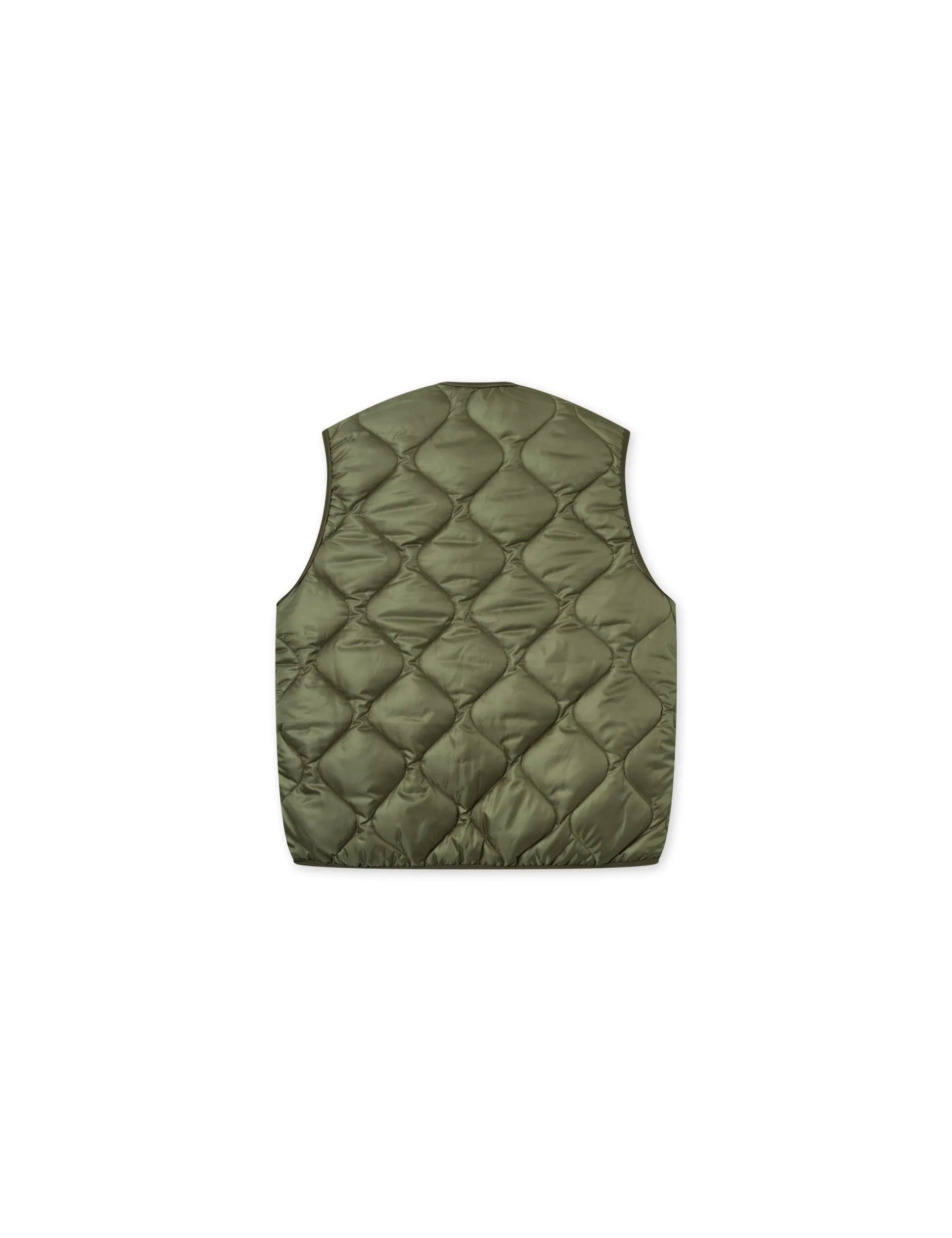 Men Forét Jackets-Fresh Reversible Liner Vest-Army