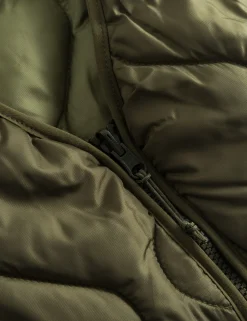 Men Forét Vests-Fresh Reversible Liner Vest-Army