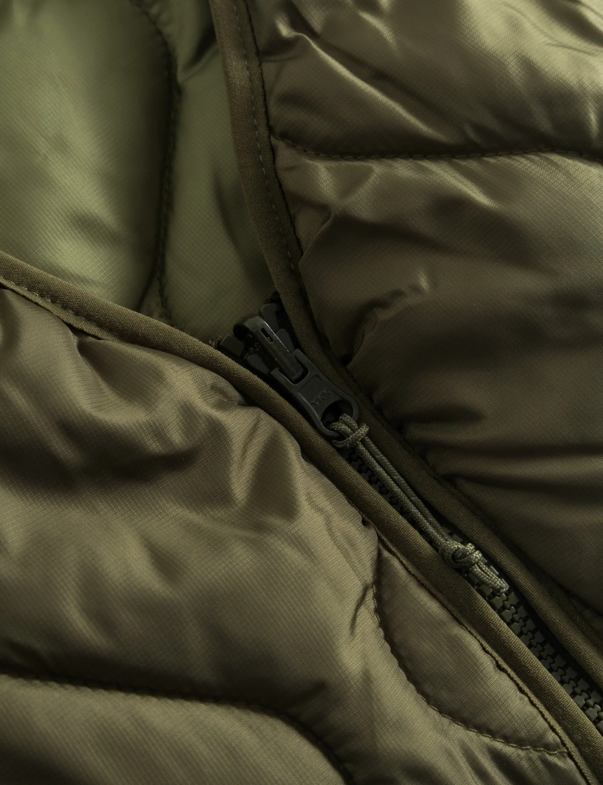 Men Forét Vests-Fresh Reversible Liner Vest-Army