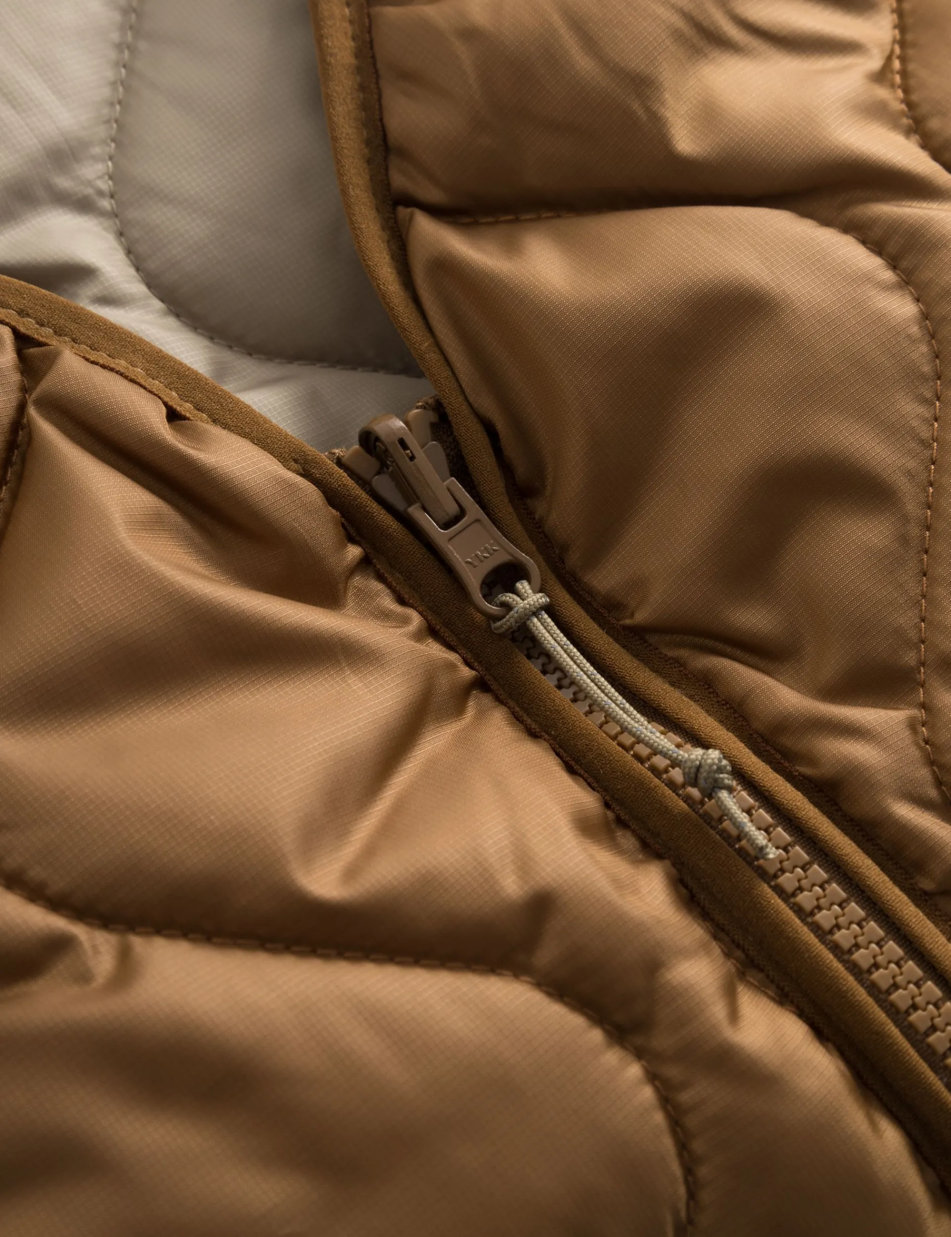 Men Forét Vests-Fresh Reversible Liner Vest-Brown