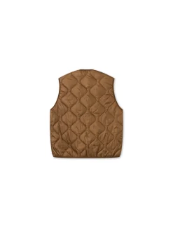 Men Forét Vests-Fresh Reversible Liner Vest-Brown