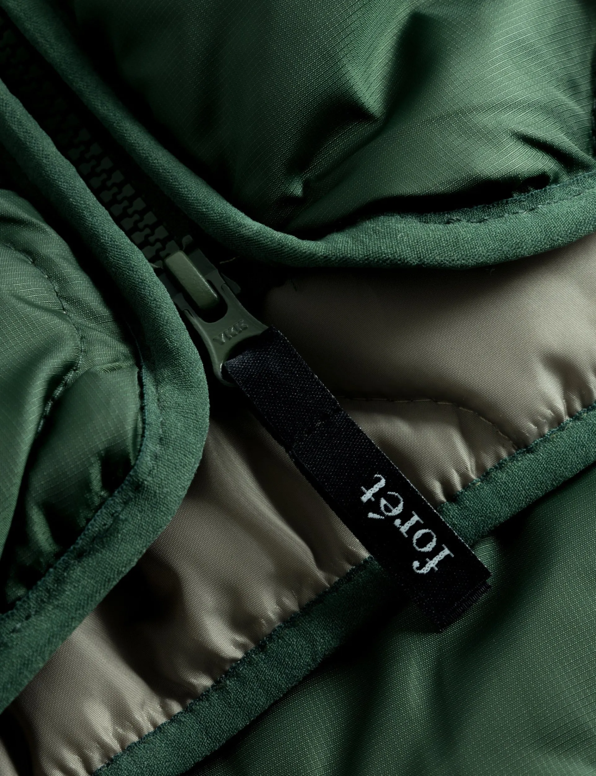 Men Forét Vests-Fresh Reversible Liner Vest-Dark Green