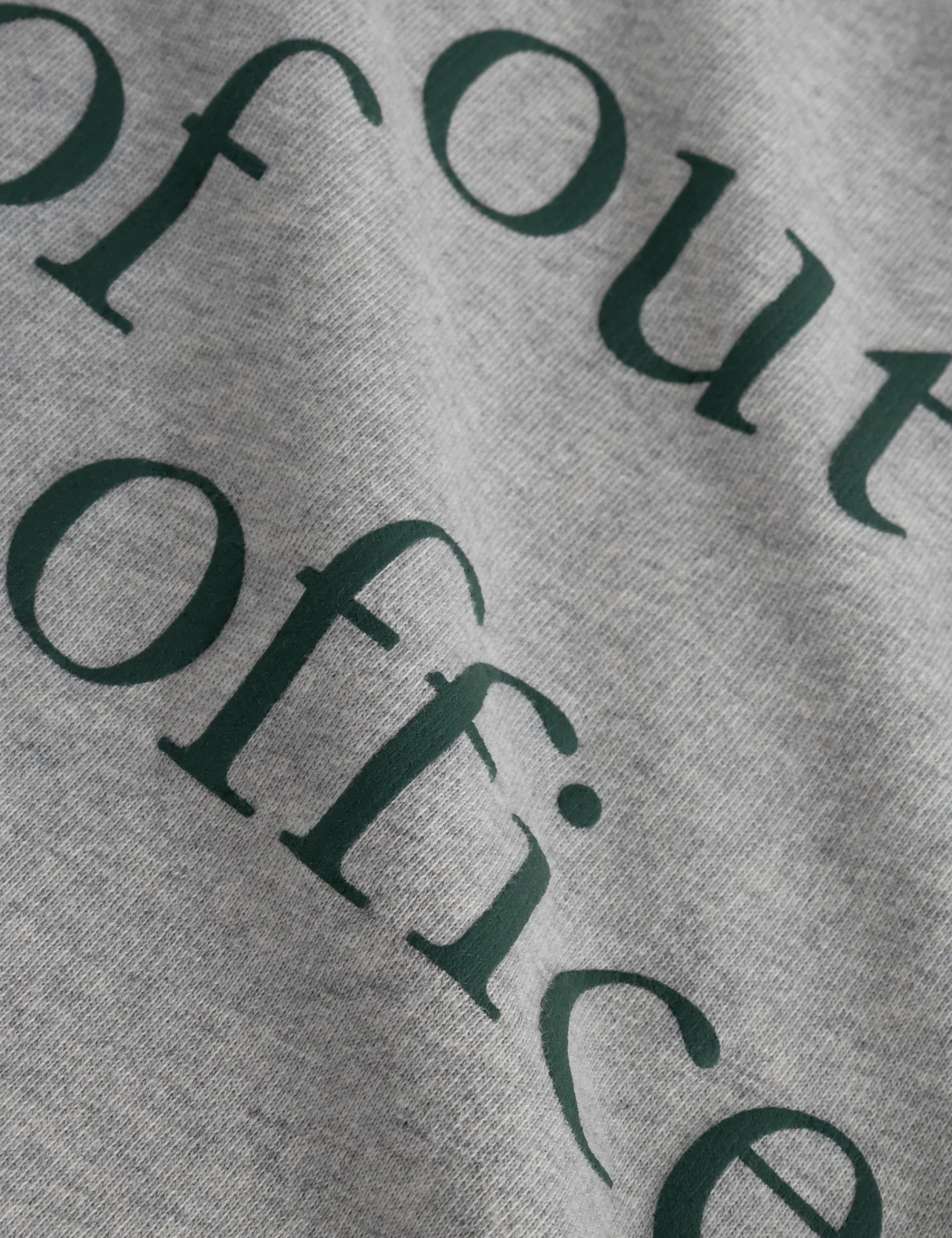 Men Forét Sweatshirts-Gaia Sweatshirt-Lt Grey Mel