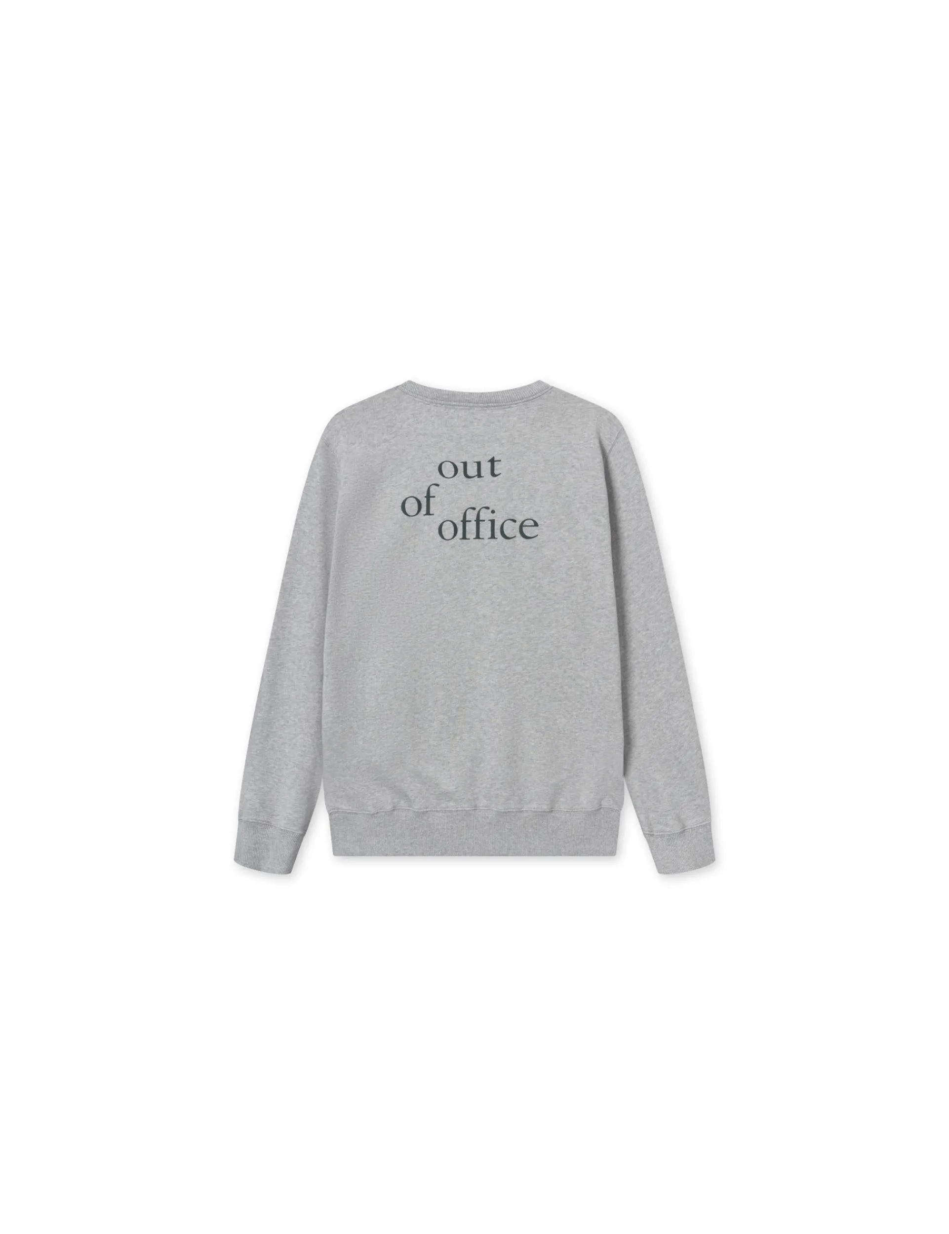 Men Forét Sweatshirts-Gaia Sweatshirt-Lt Grey Mel