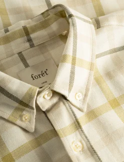 Men Forét Shirts-Grip Check Shirt-Cloud Check
