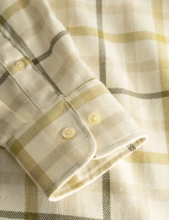 Men Forét Shirts-Grip Check Shirt-Cloud Check