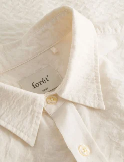 Men Forét Shirts-Hatch Shirt-Cloud