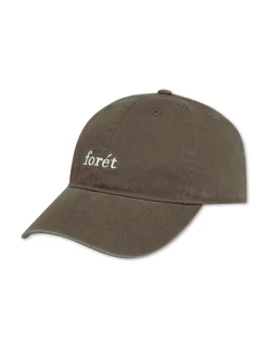Men Forét Accessories-Hawk Washed Cap-Army