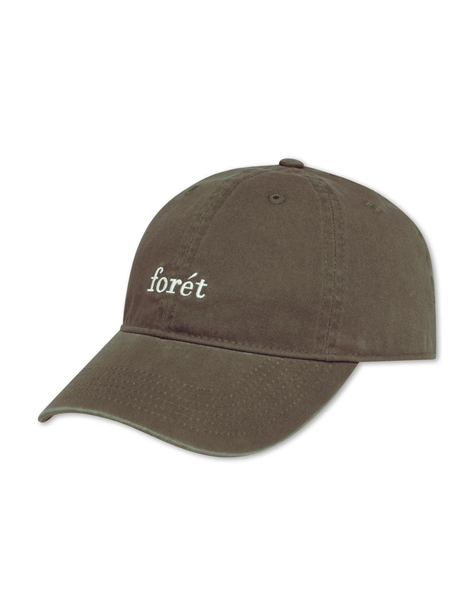 Men Forét Accessories-Hawk Washed Cap-Army