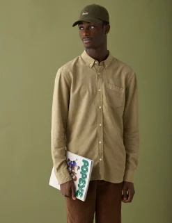 Men Forét Accessories-Hawk Washed Cap-Army