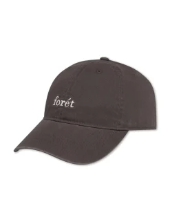 Men Forét Caps-Hawk Washed Cap-Black