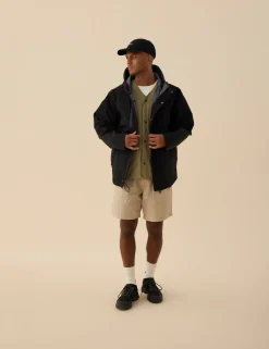 Men Forét Caps-Hawk Washed Cap-Black