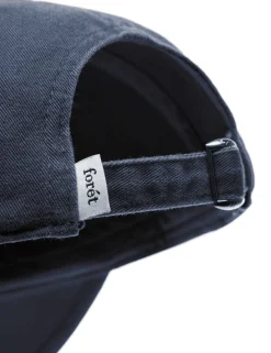 Men Forét Accessories-Hawk Washed Cap-Navy