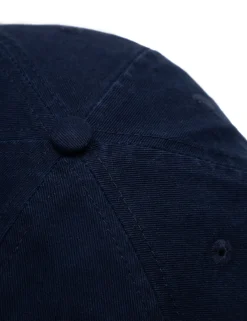 Men Forét Caps-Hawk Washed Cap-Navy/Blue