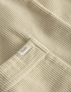 Men Forét Jackets-Heyday Overshirt-Cream Corduroy