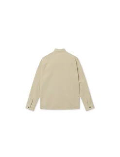 Men Forét Overshirts-Heyday Overshirt-Cream Corduroy