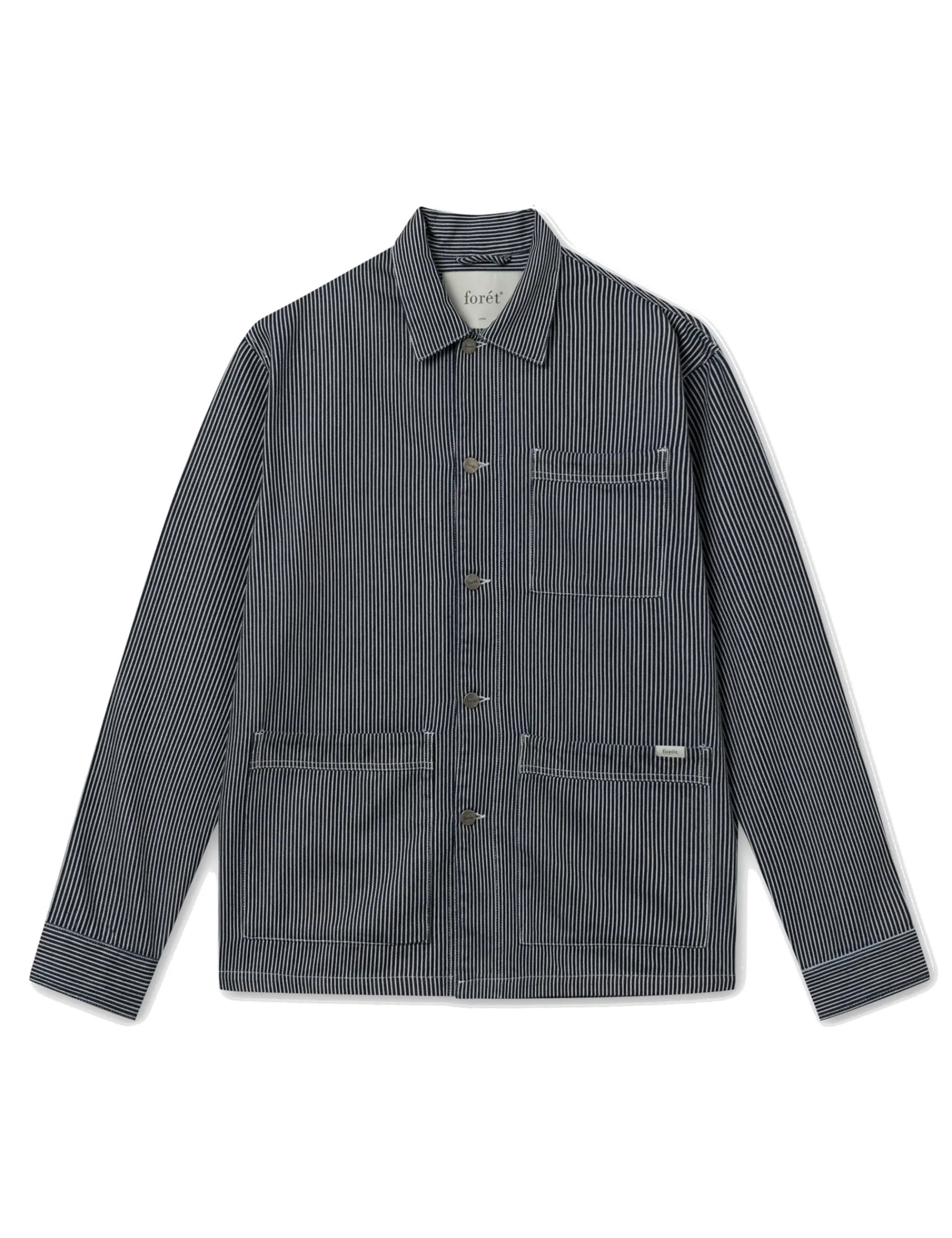 Men Forét Overshirts-Heyday Overshirt-Hickory