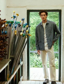 Men Forét Overshirts-Heyday Overshirt-Hickory