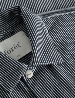 Men Forét Overshirts-Heyday Overshirt-Hickory