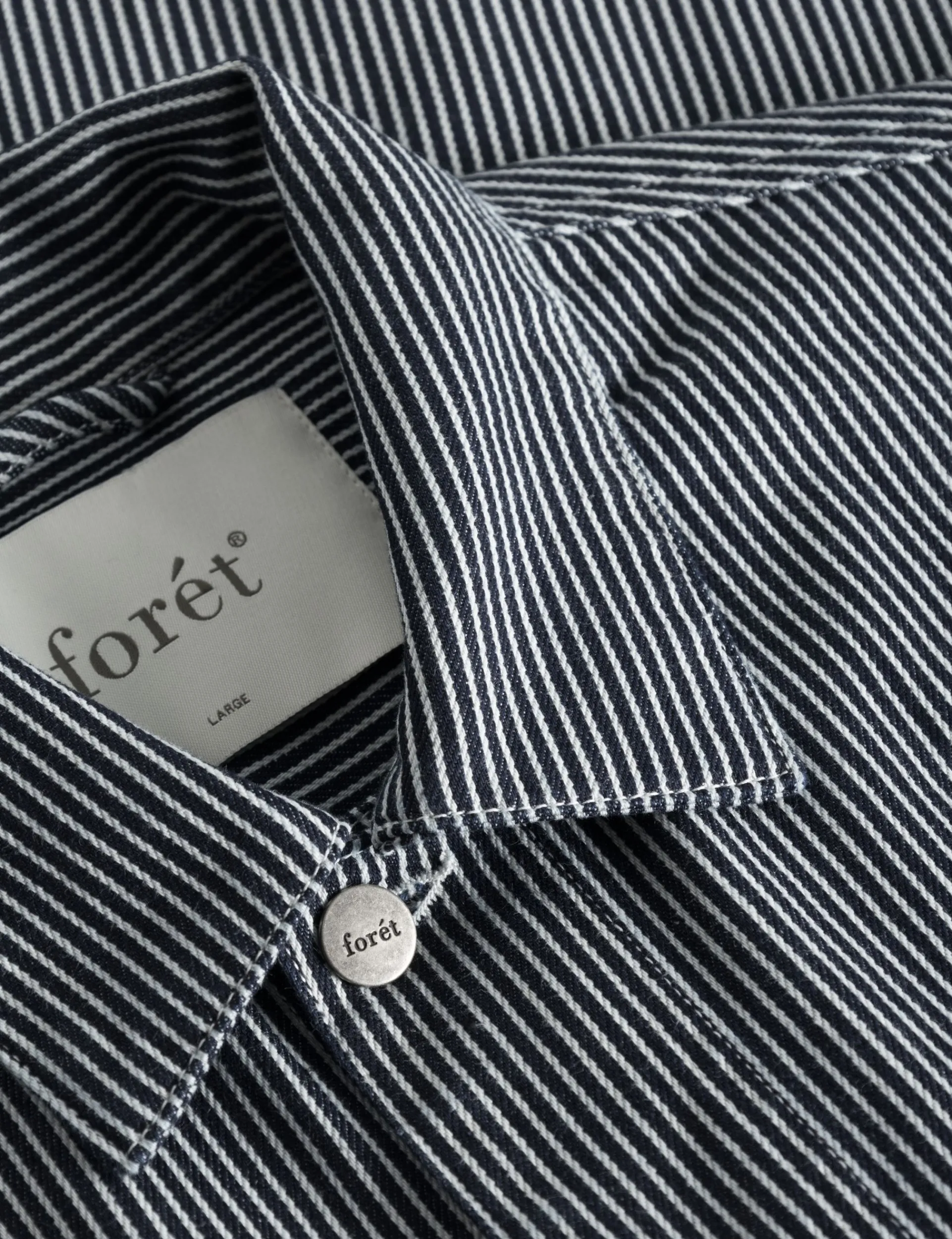Men Forét Overshirts-Heyday Overshirt-Hickory