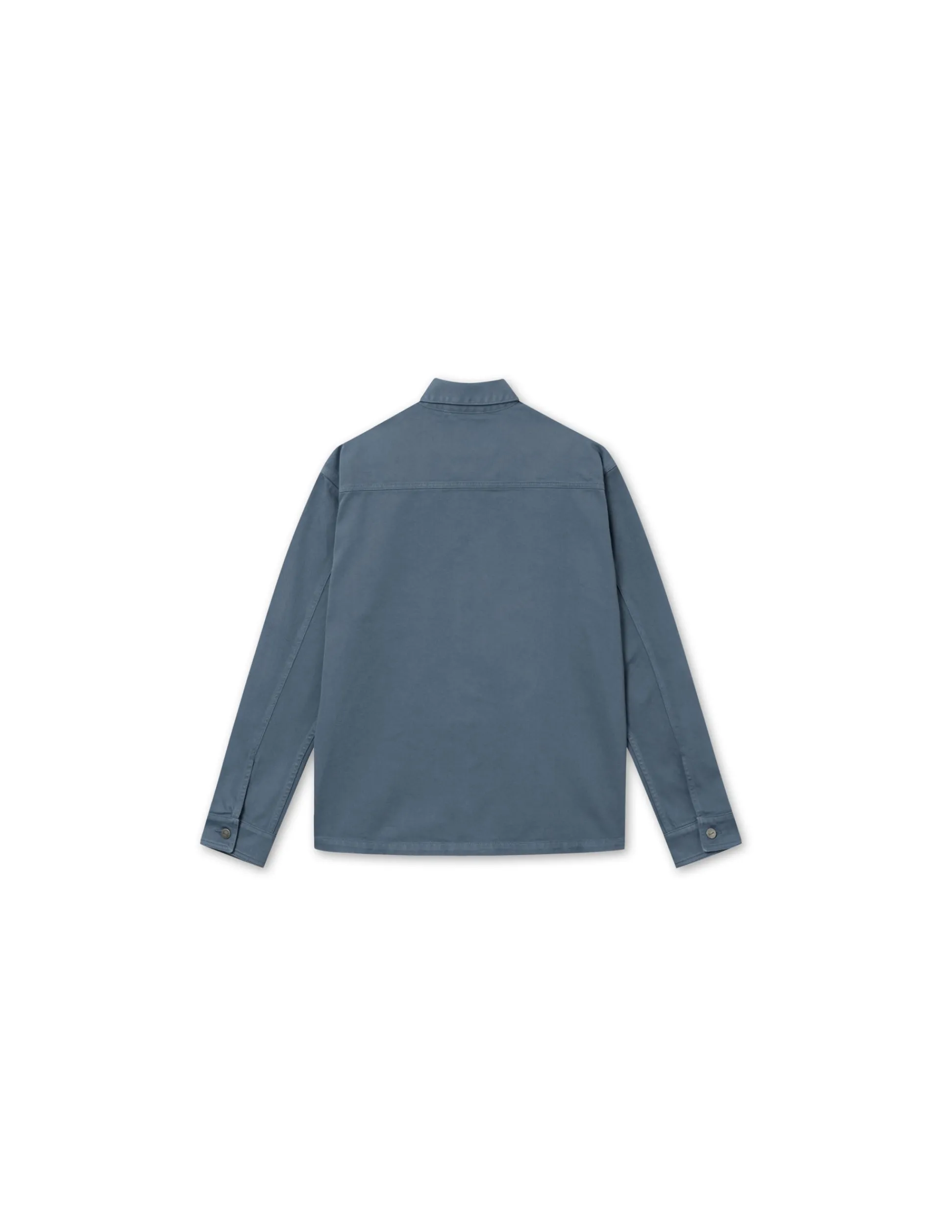 Men Forét Shirts-Heyday Overshirt-Vintage Blue