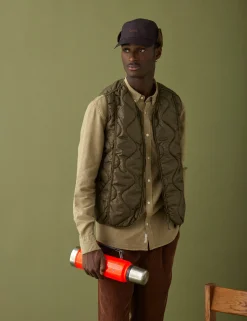 Men Forét Caps-Hidden Cap-Dark Brown