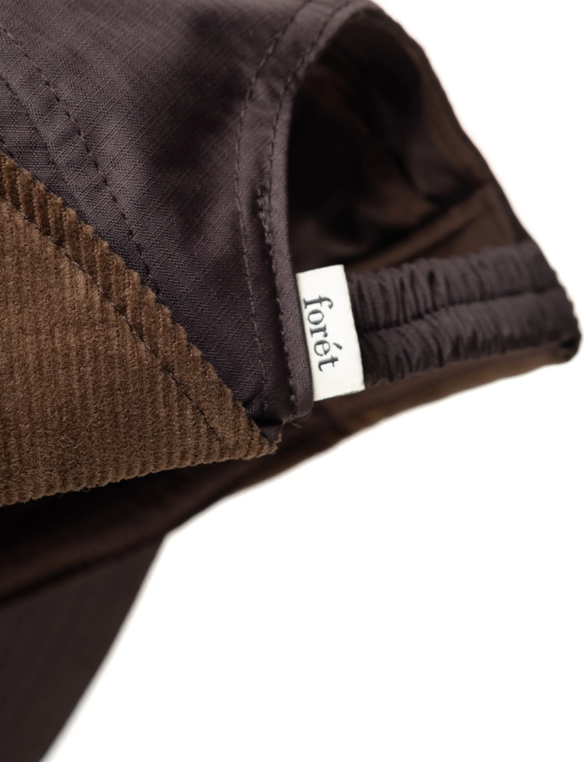 Men Forét Caps-Hidden Cap-Dark Brown