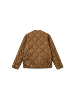 Men Forét Jackets-Humid Reversible Liner Jacket-Brown