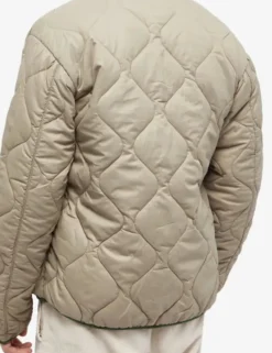 Men Forét Jackets-Humid Reversible Liner Jacket-Dark Green