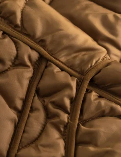 Men Forét Overshirts-Humid Reversible Liner Jacket-Brown
