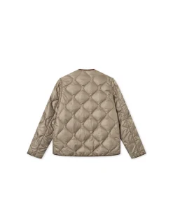 Men Forét Overshirts-Humid Reversible Liner Jacket-Brown