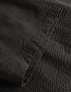 Men Forét Shirts-Hush Ss Shirt-Washed Black