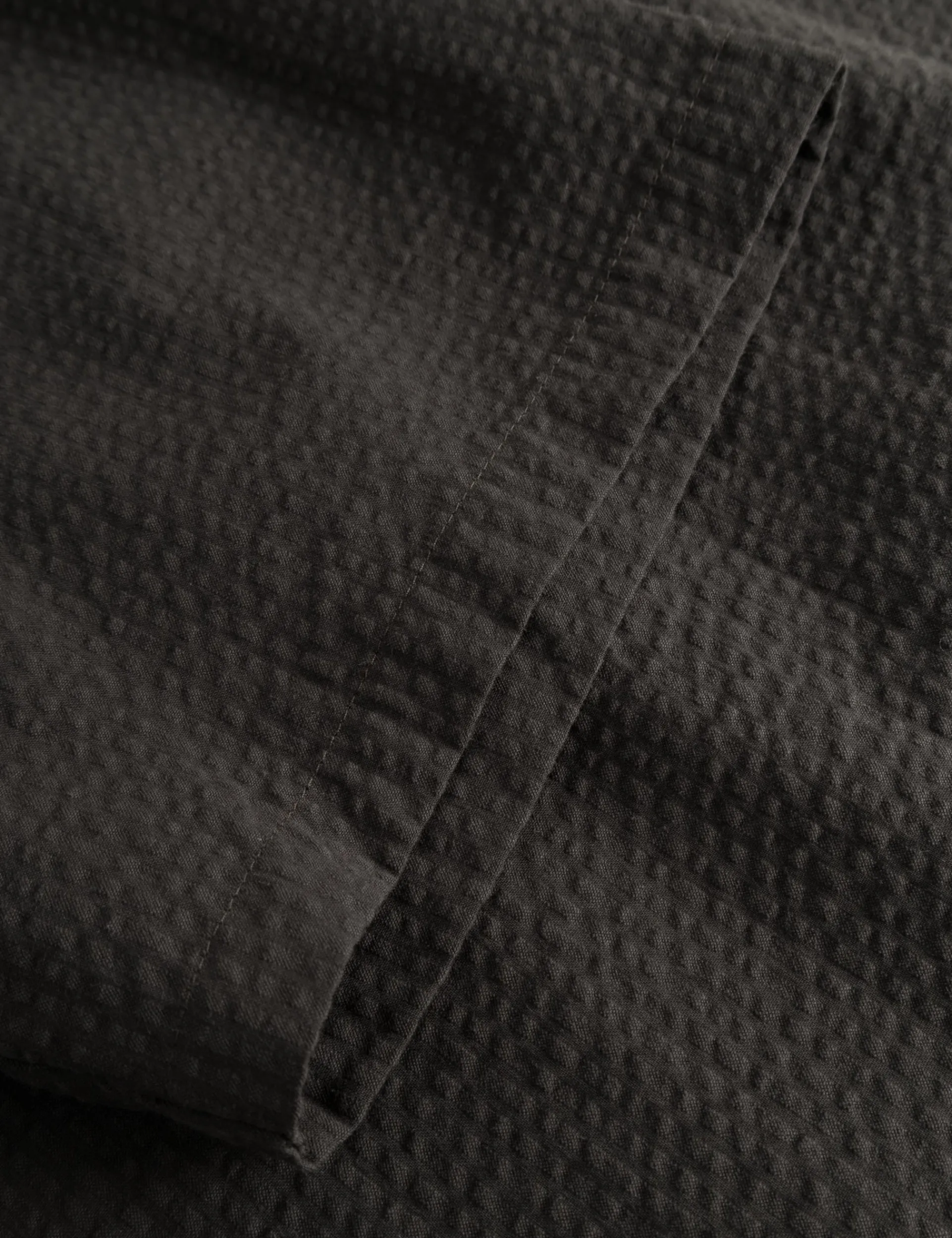 Men Forét Shirts-Hush Ss Shirt-Washed Black