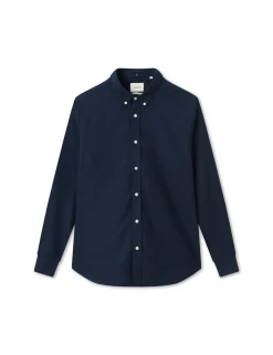 Men Forét Shirts-Life Shirt-Navy