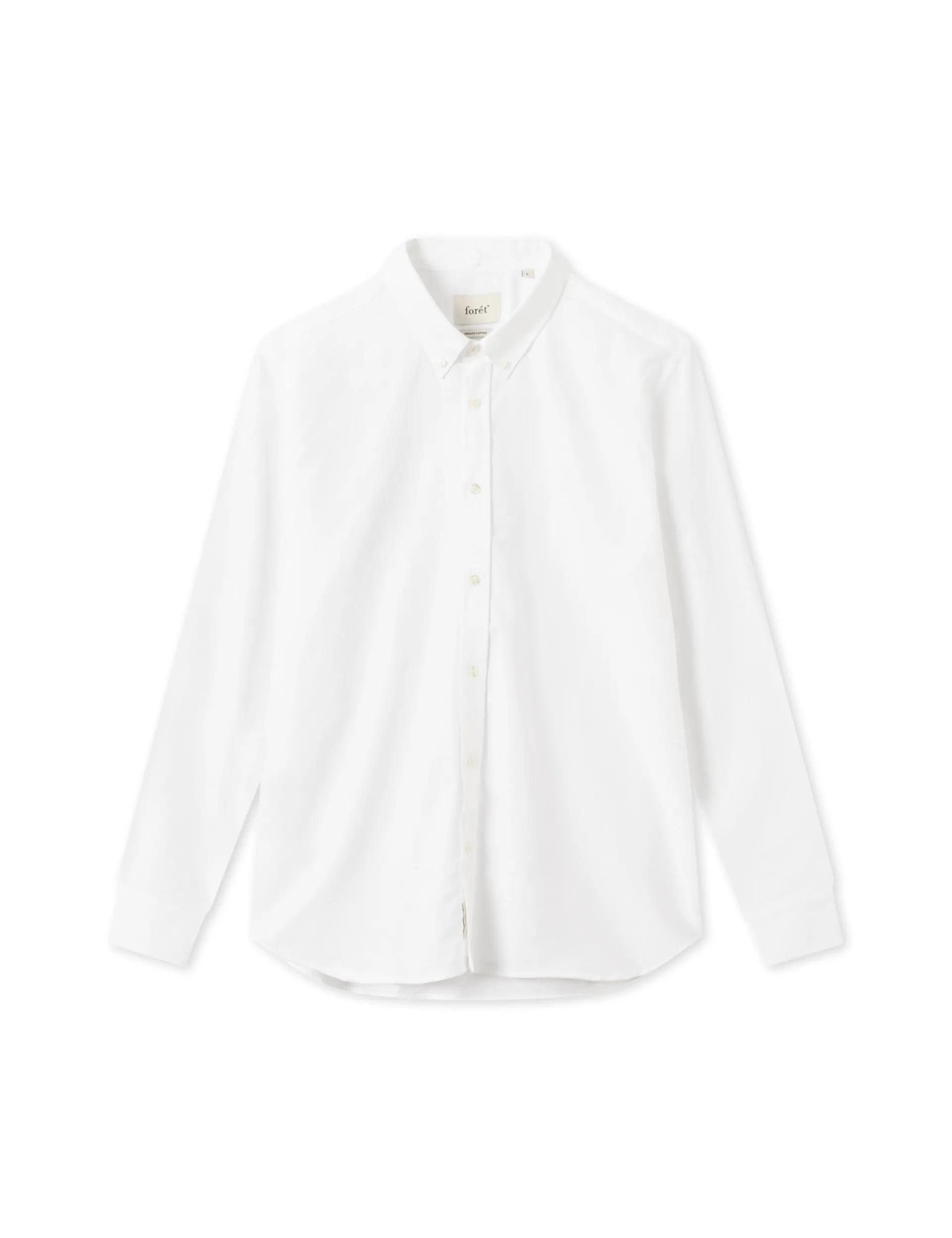 Men Forét Shirts-Life Shirt-White