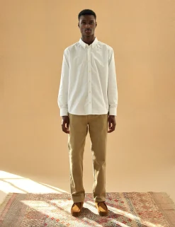 Men Forét Shirts-Life Shirt-White