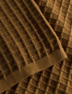 Men Forét Knitwear-Loch Polo Knit-Rubber