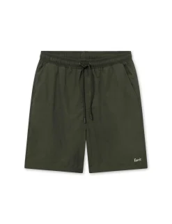 Men Forét Shorts-Marine Swim Shorts-Dusty Olive