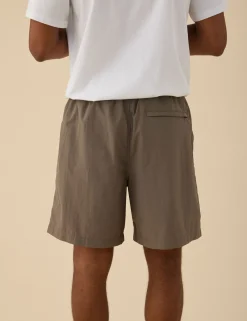 Men Forét Shorts-Marine Swim Shorts-Taupe